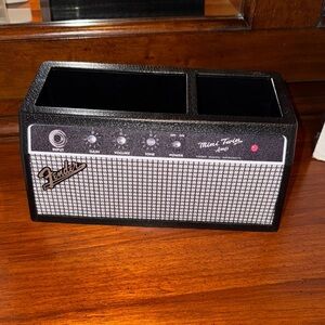 Fender Black Mini Twin Amp Speaker Desk Organizer
